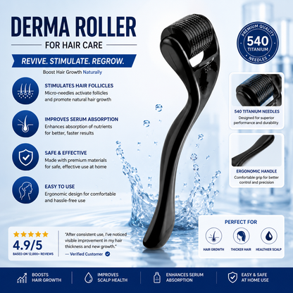 Derma Roller for hair Care